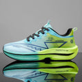 Youth and children's mesh racing running shoes in solid colour with lace-up closure and flat heel