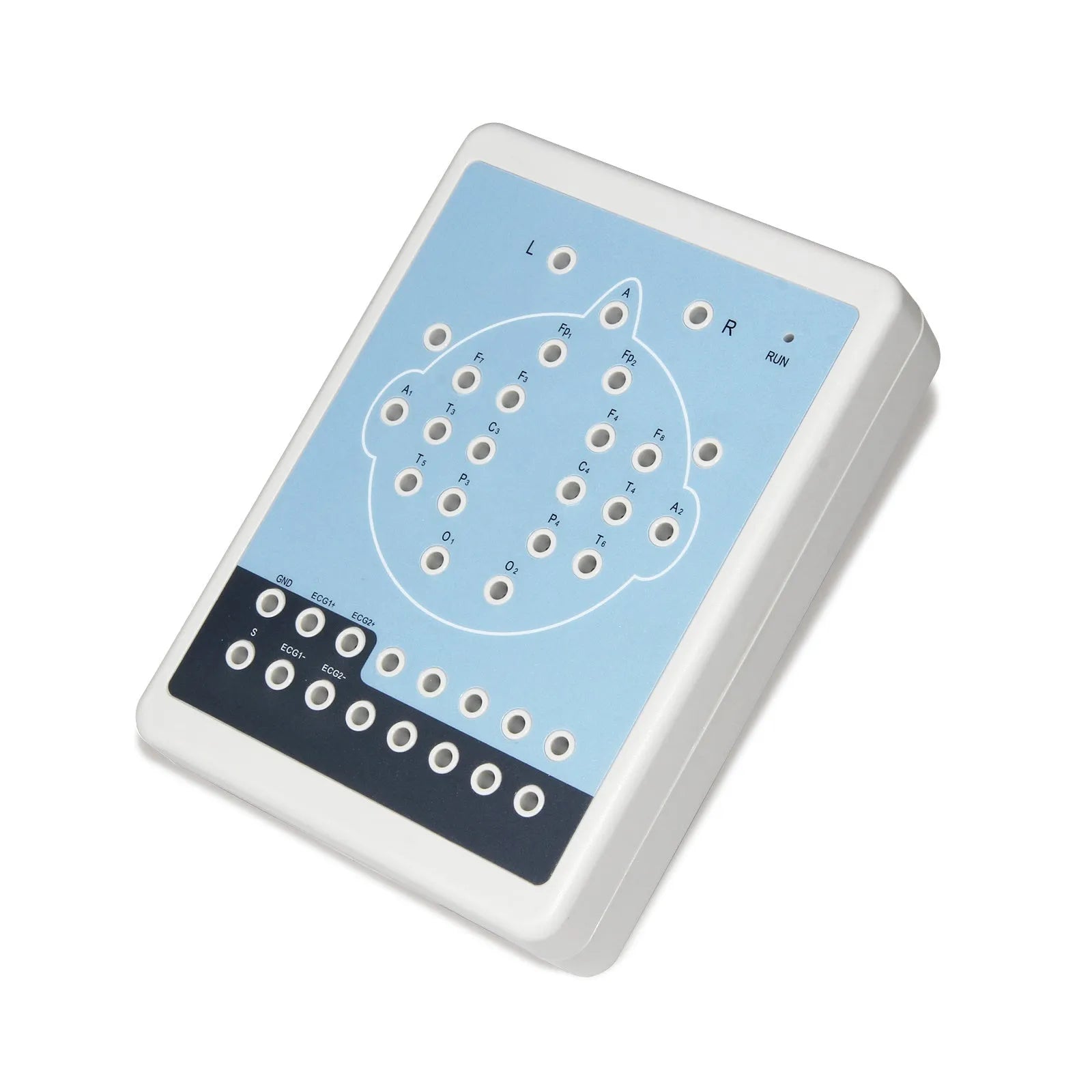 CE CONTEC KT88-1016 16 channel digital EEG and brain mapping system unit with cables.