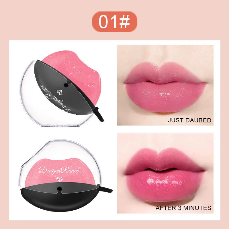 Lazy Lips Pearlescent Glitter Lipstick 9.8g in shade DR01 with pearlescent finish and water-shine effect