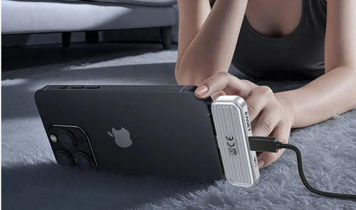128GB Type-C USB flash drive in silver for mobile phone and computer data transfer