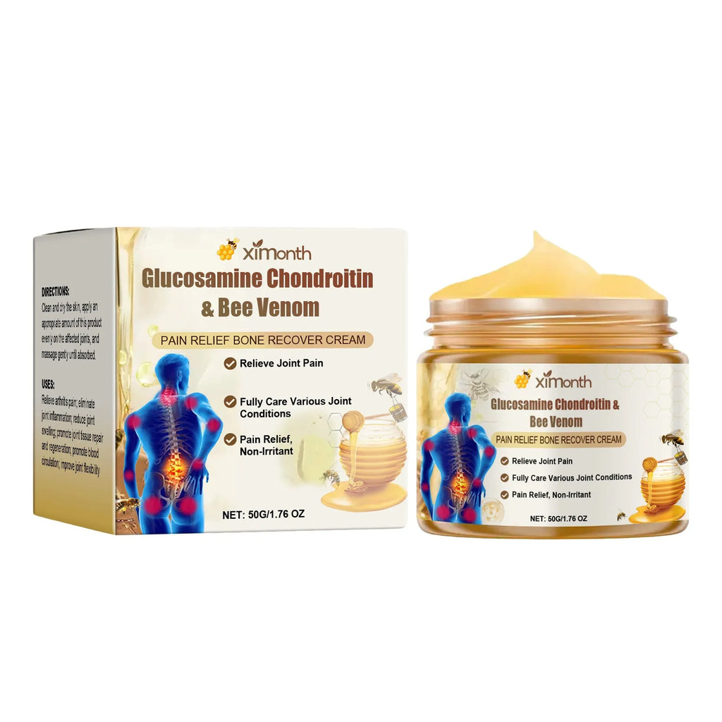 50g jar of Joint Neck Cream with bee venom and chondroitin sulphate