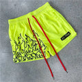 Men's mesh breathable sports fitness shorts in polyester fibre, available in multiple colours and sizes