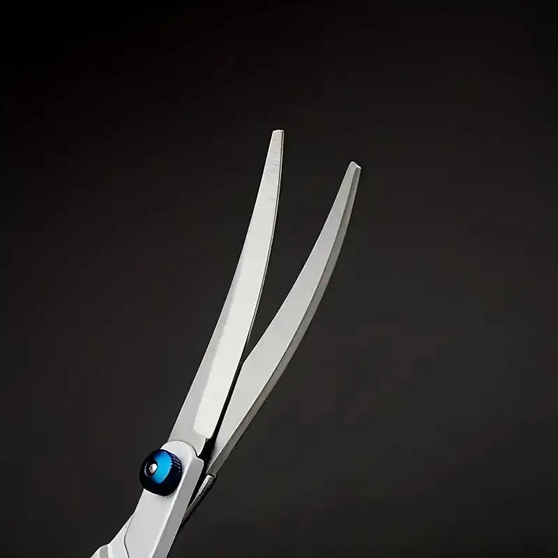 Portable home pet scissors beauty tools set metal split grooming scissors for dogs