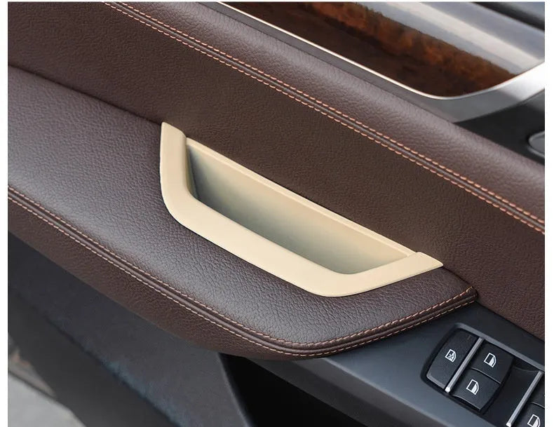 BMW 3 Series detachable inner handle carbon fibre car door handle protective cover in ABS