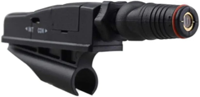 Black golf putter laser aiming instrument for alignment practice and putting training