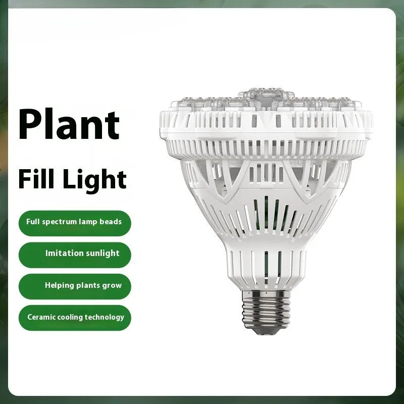 LED plant fill light small sun full spectrum with aluminium alloy body for indoor green plant growth