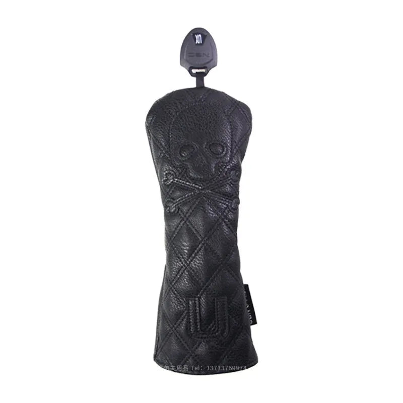 Black and white waterproof golf wooden pole protective cover for club protection