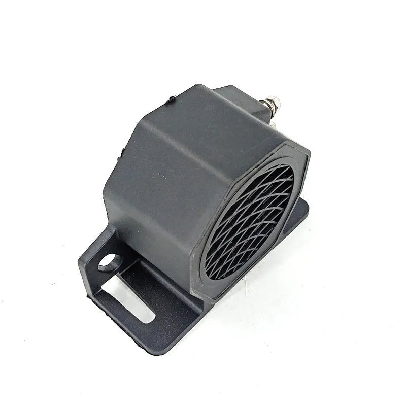 Black GQ-208A reversing horn buzzer for 12-80V vehicles with 105dB sound output