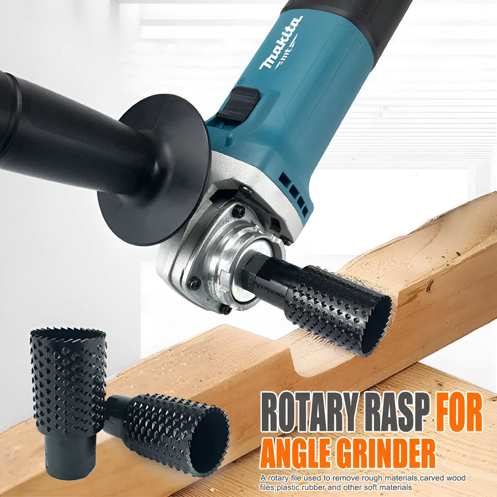 Spherical grinding head for angle grinder woodworking with M10 M14 thread