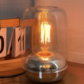 Geometric modern essential oil lamp with waterless ambience light for bedroom or living room