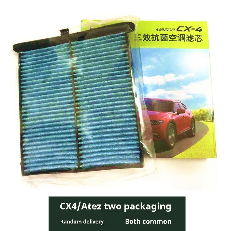 Multi effect PM2.5 warm style air conditioning filter for Mazda Atenza CX4 CX5 YADVY1201