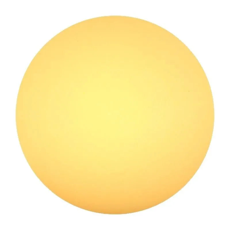 Solar powered outdoor colourful PE luminous ball light IP65 weatherproof 20CM to 50CM sizes