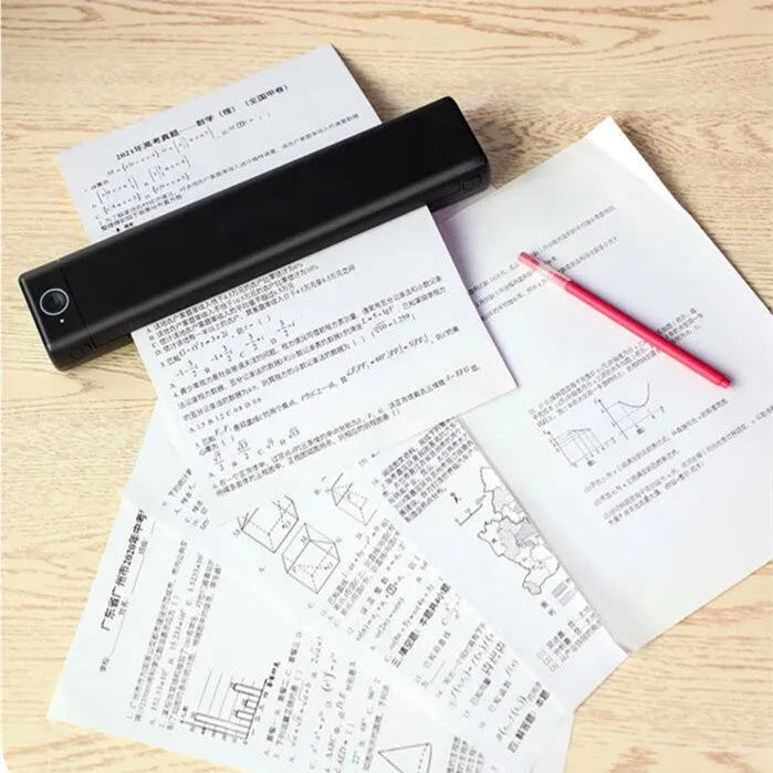 Phomemo M08F portable A4 thermal printer in multiple colour options with Bluetooth connectivity