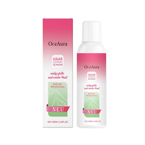 100ml body hair removal spray bottle with spray mechanism