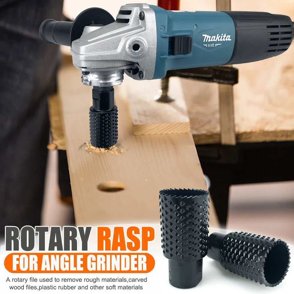 Spherical grinding head for angle grinder woodworking with M10 M14 thread