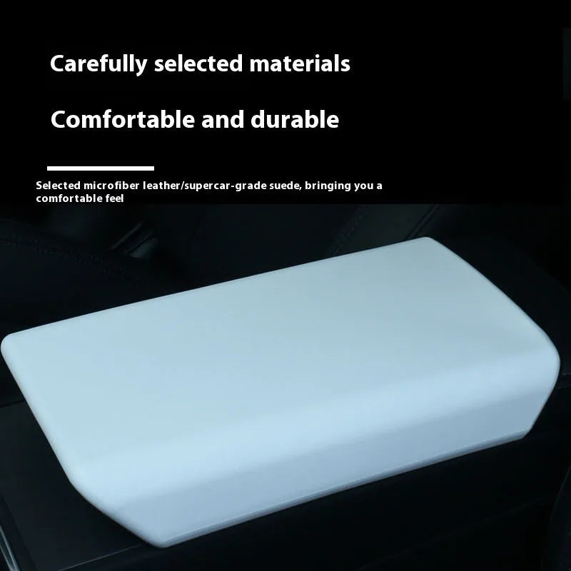 Huanxin Model 3 central control armrest box protective cover in TPE material
