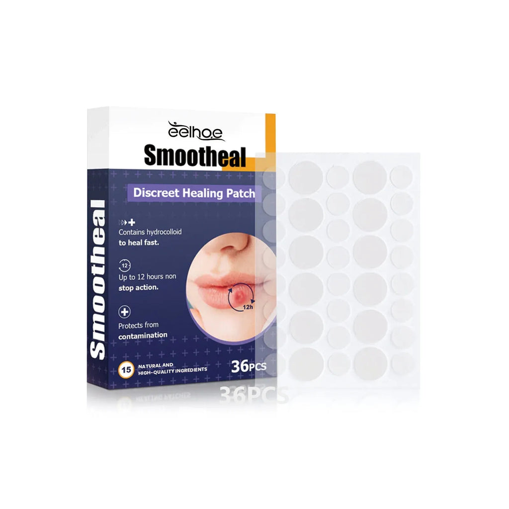 Lip care patch pack of 36 for moisturising dry cracking lips, universal skin type product