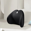 Memory foam car pillow set with cotton cover showing heart pattern design in various colour options