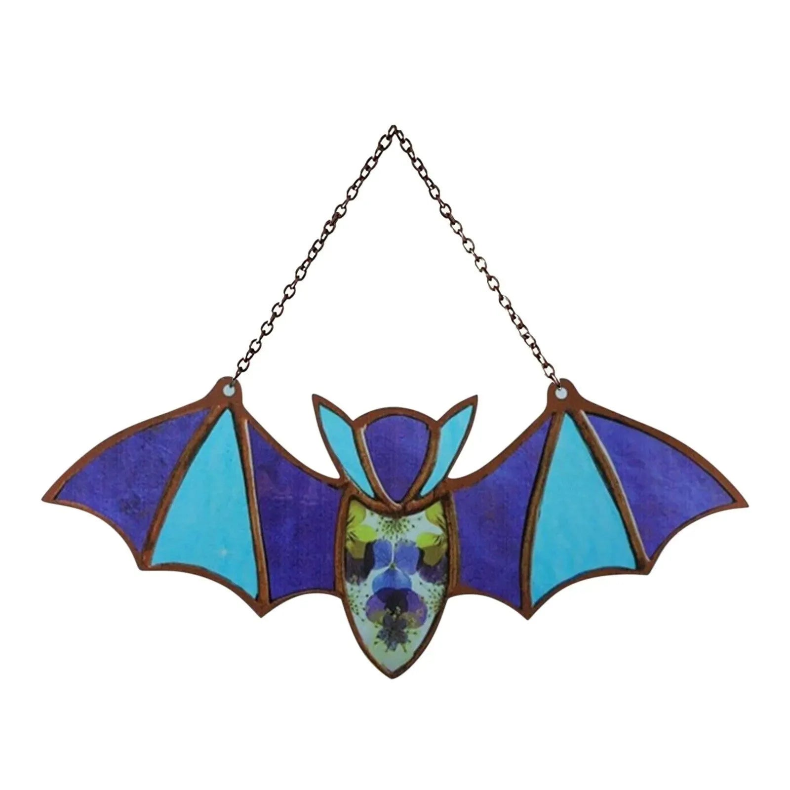 Acrylic bat window wall pendant, modern art print, two sizes, six colour options, lightweight decoration