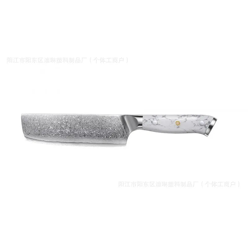 Damascus VG10 steel combined chef's knife with 21cm blade for kitchen use