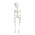3D printed skull fridge magnet Halloween decoration 18cm tall in white colour with detailed skull shape