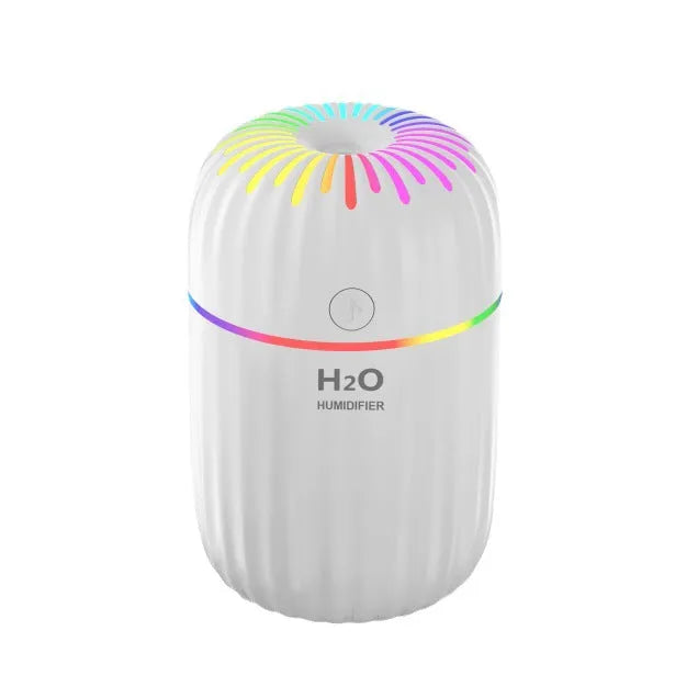 Small animal-shaped USB aromatherapy humidifier in green, pink, or white with a compact plastic design.