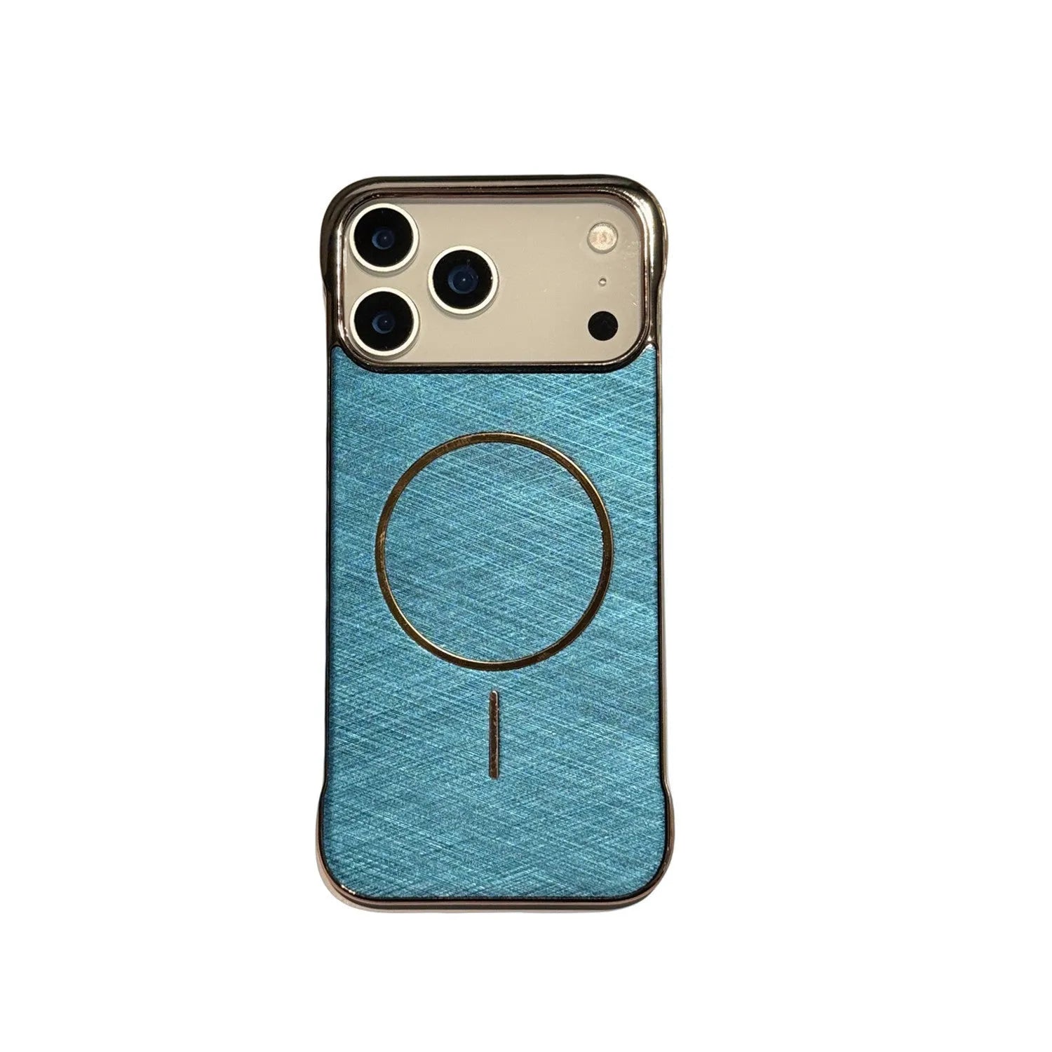 Metallic electroplating magnetic phone case for iPhone 17 in black, gold, silver grey, sky blue and white options