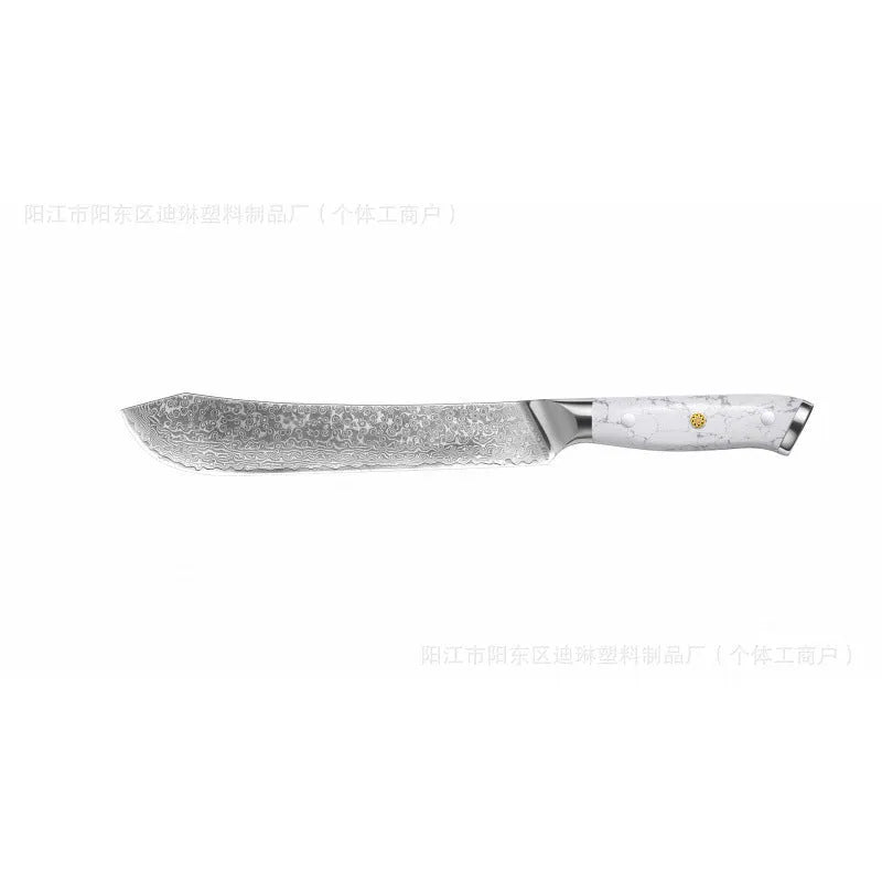 Damascus VG10 steel combined chef's knife with 21cm blade for kitchen use