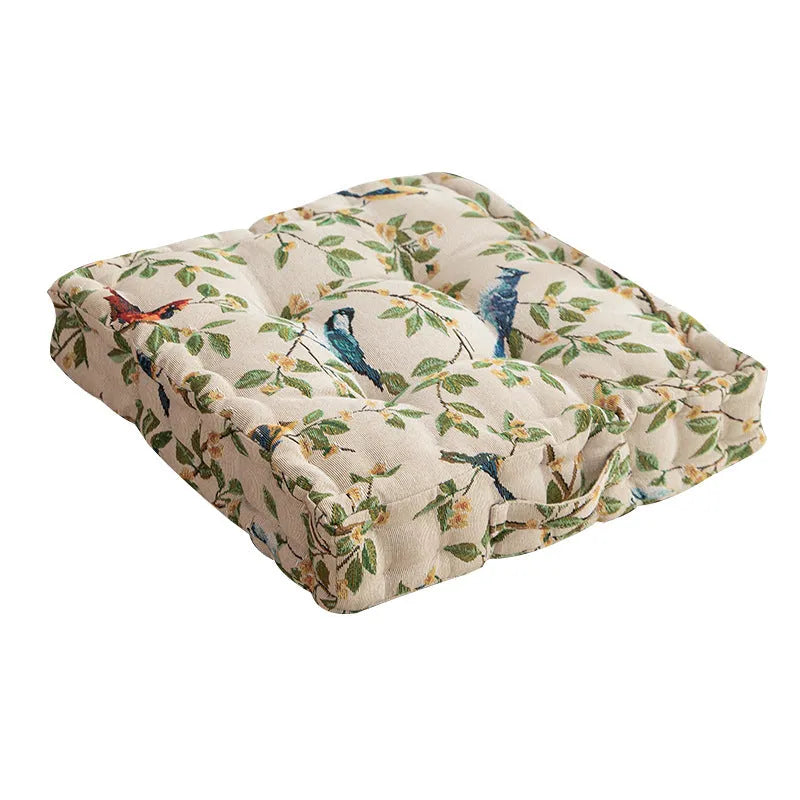 American dining chair cushion with thick PP cotton filling measuring 40×40×8cm