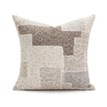 Solid colour decorative cushion cover for sofa or bay window in 45x45cm size with edge pressing