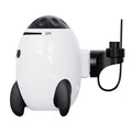 White baby sleep comforter device with Bluetooth and automatic shaking features for infant soothing