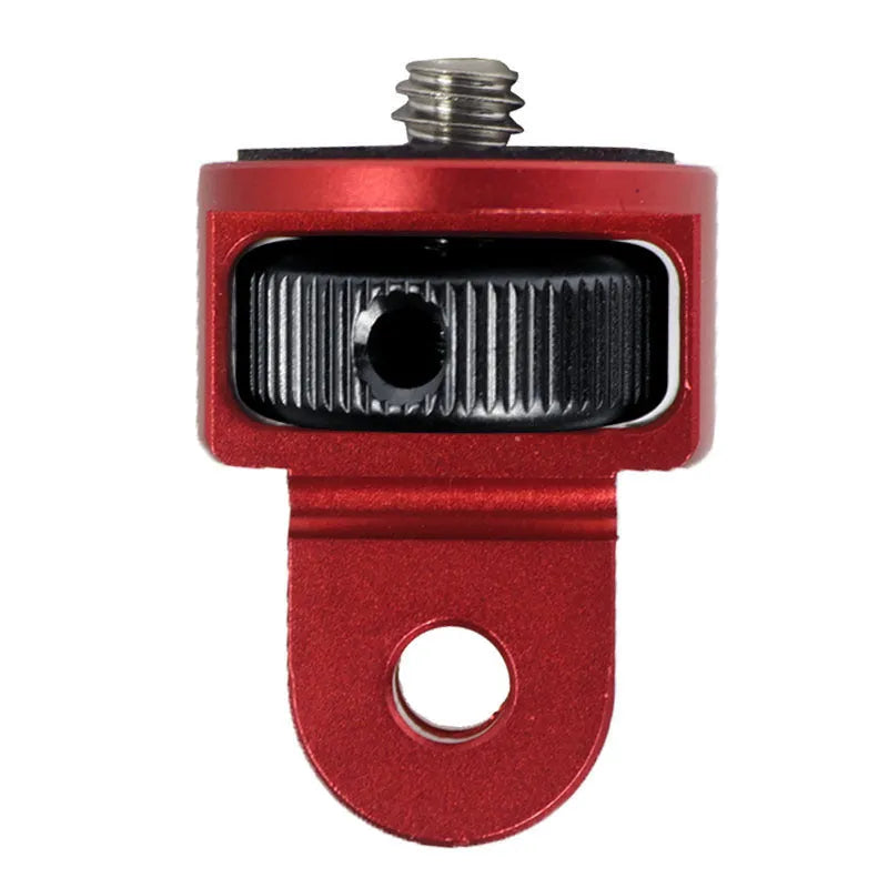 Aluminium camera adapter screw with 1/4-inch thread in multiple colour options