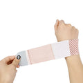High elasticity breathable athletic wristguard shown in black, grey, and pink colour options.