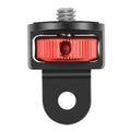 Aluminium camera adapter screw with 1/4-inch thread in multiple colour options