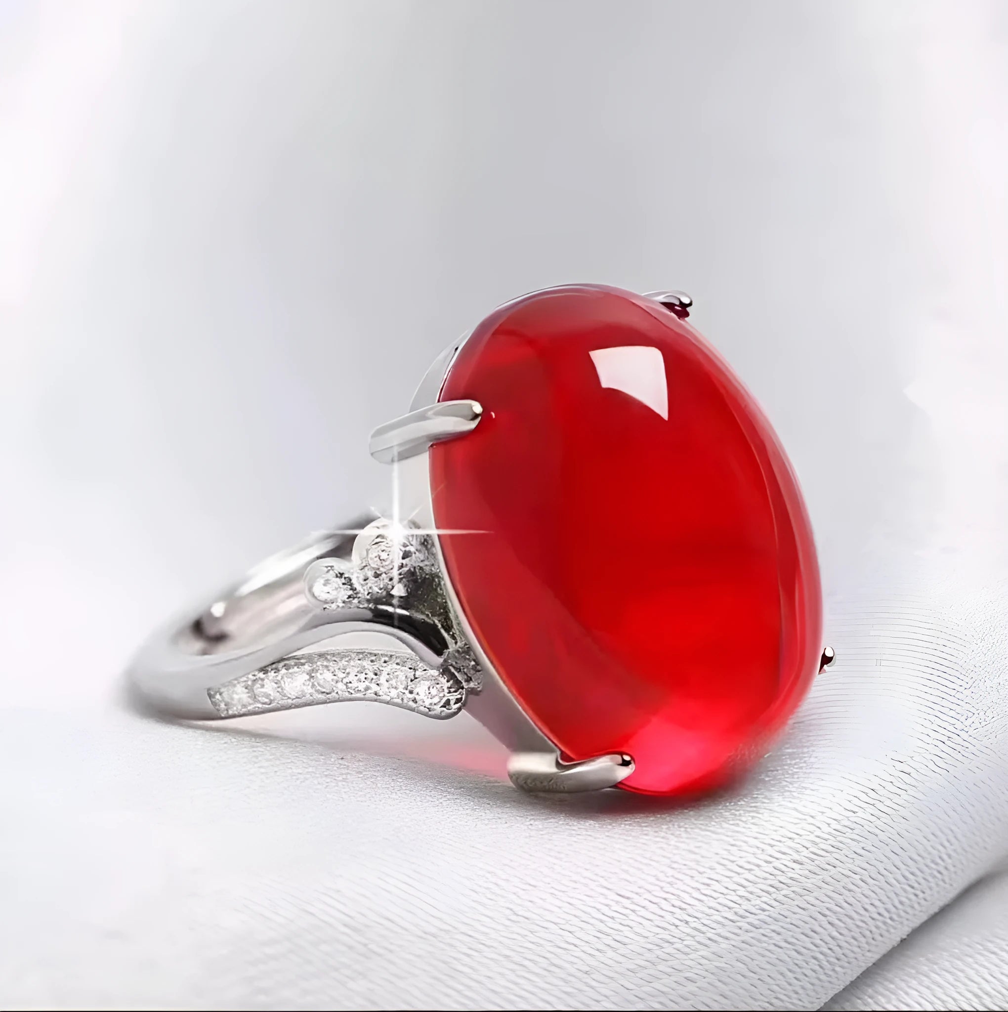 Adjustable ethnic geometric alloy ring showing five colour variations: black, blue, green, red, yellow