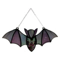 Acrylic bat window wall pendant, modern art print, two sizes, six colour options, lightweight decoration