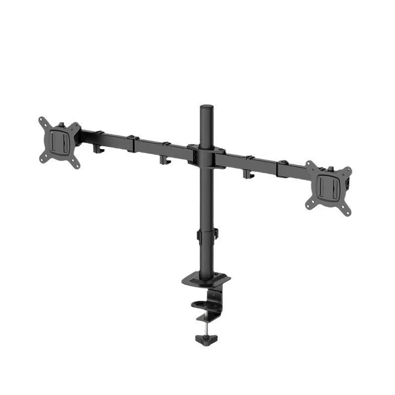 Computer lifting rotating display bracket for monitors 13-32 inches with steel construction