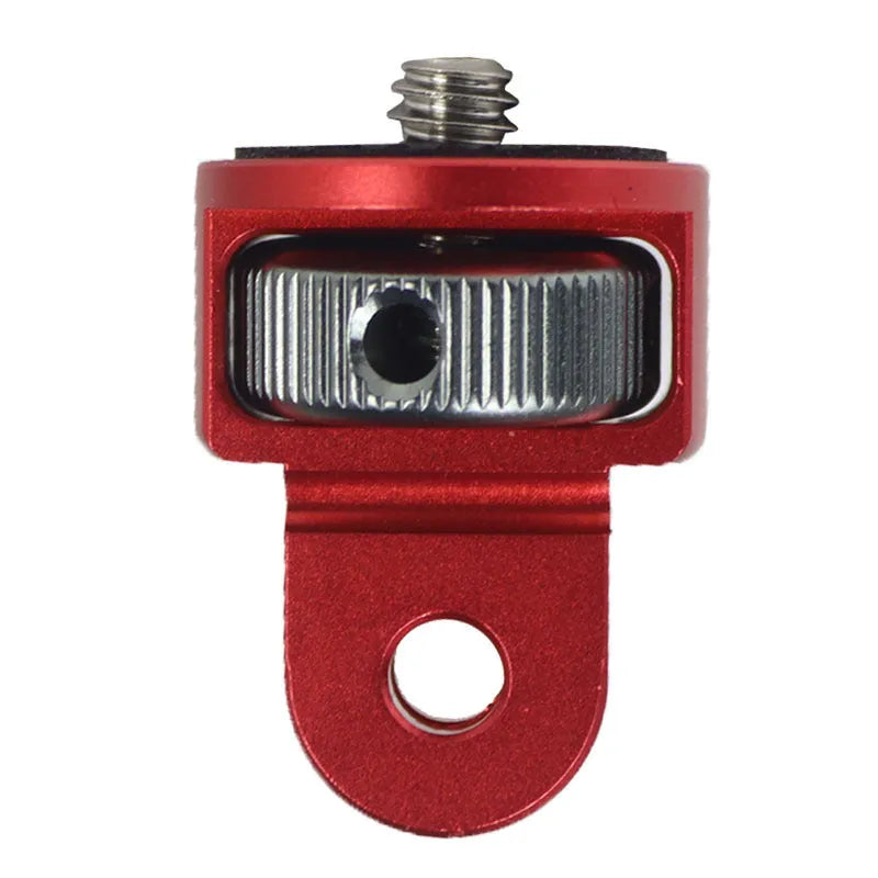 Aluminium camera adapter screw with 1/4-inch thread in multiple colour options