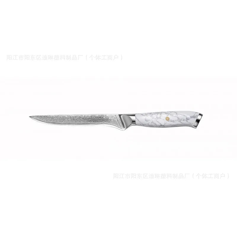 Damascus VG10 steel combined chef's knife with 21cm blade for kitchen use