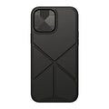 Black and blue TPU back cover phone cases for iPhone 13, 13 Pro, and 13 Pro Max.