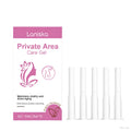 Private Parts Care Gel 15ml tube with active ingredients menthol, borneol and mint extract for intimate hygiene