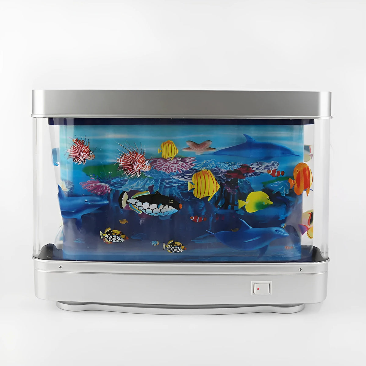 LED creative ocean view small night lamp aquarium decoration plastic shell 30x7x23cm 5W