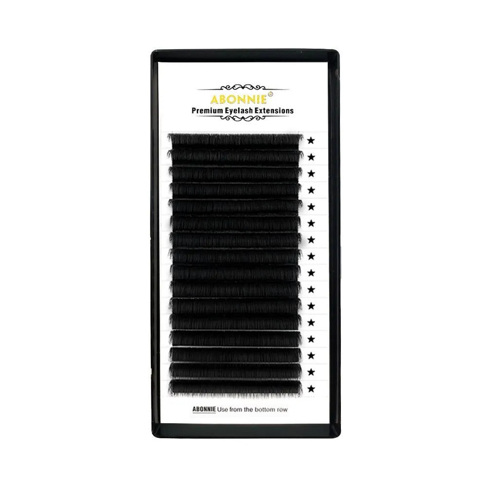 16-row dense mink hair false eyelashes in matte round wool construction with multiple length options
