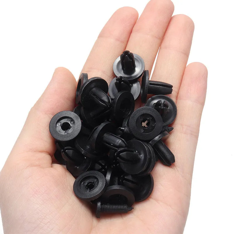 721 pieces automotive boxed buckle fastener kit with screwdriver, rocker, cable ties, gaskets in carton packaging