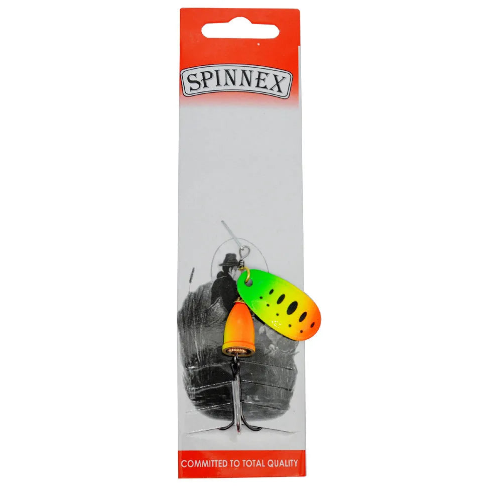 R composite rotating sequins copper bell metal fishing lure in multiple colour options