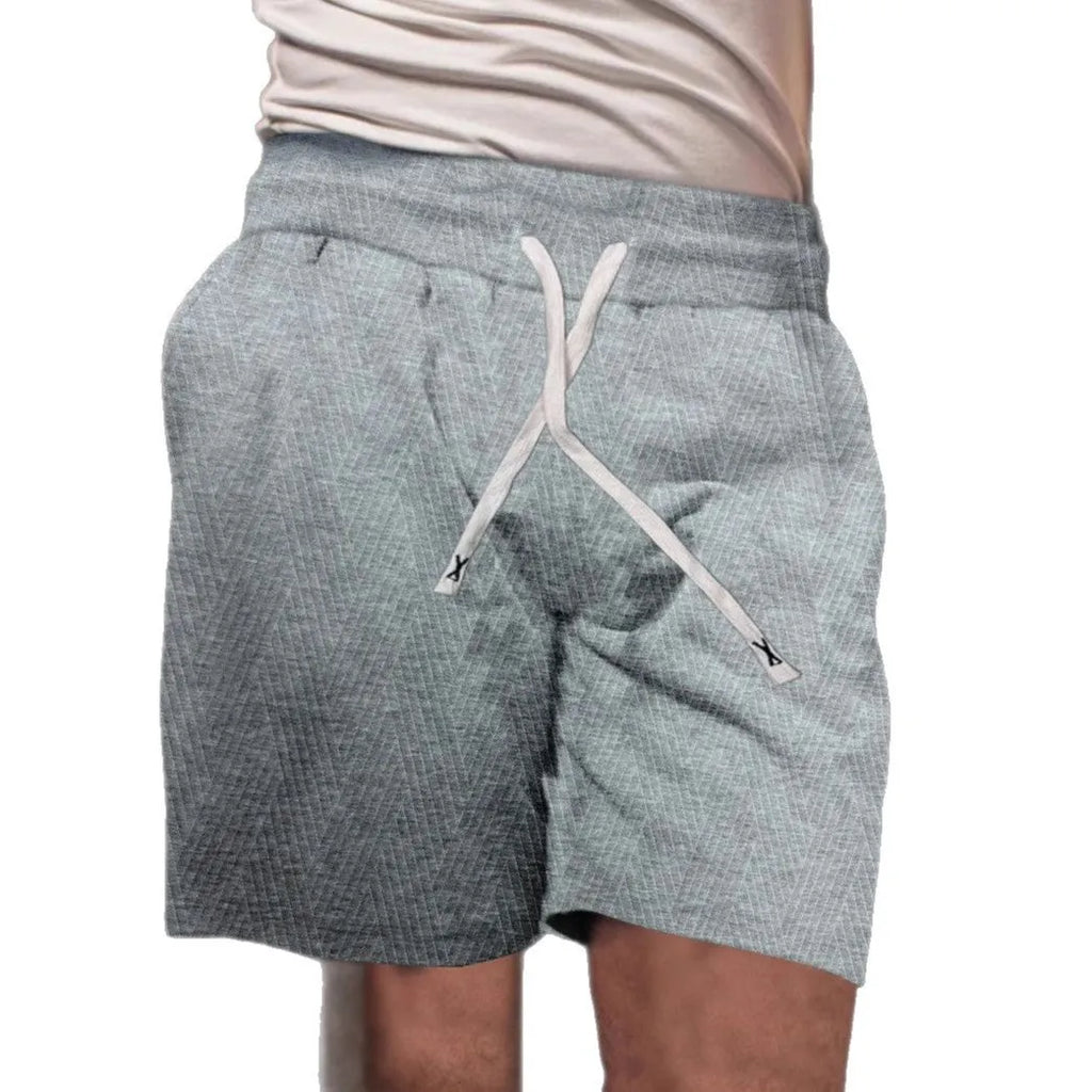 Men's loose brushed polyester drawstring casual sports shorts in multiple colours and sizes S-3XL