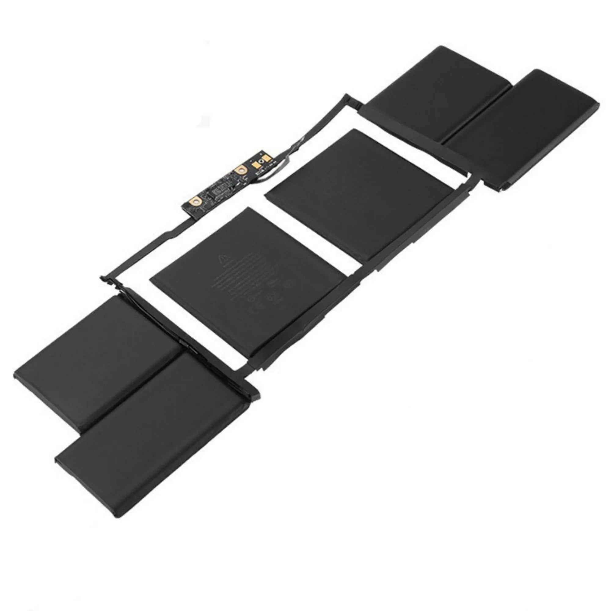 Black built-in laptop battery 6667mAh 6 cells for A1707 and A1820 models