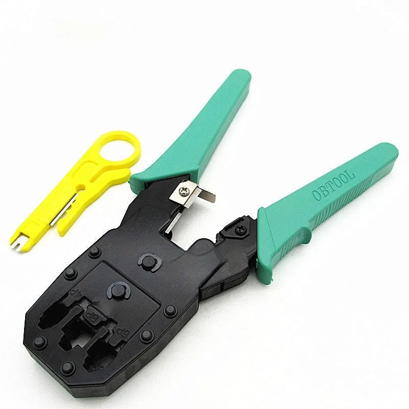 SZ-315 network cable crimping pliers with rubber handles for RJ45 and phone wire termination