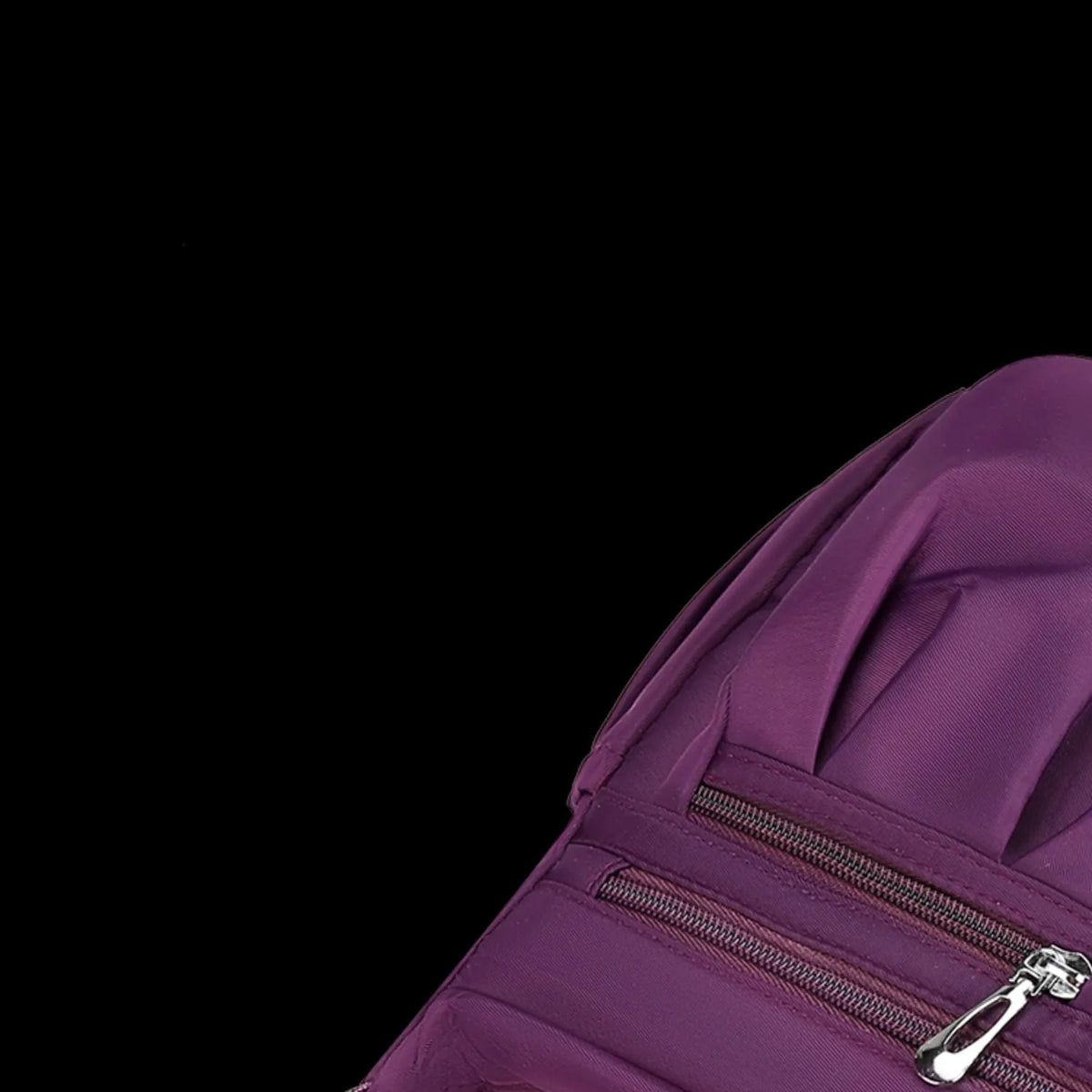 Large capacity canvas crossbody bag for women, horizontal square shape, single strap, available in five colours