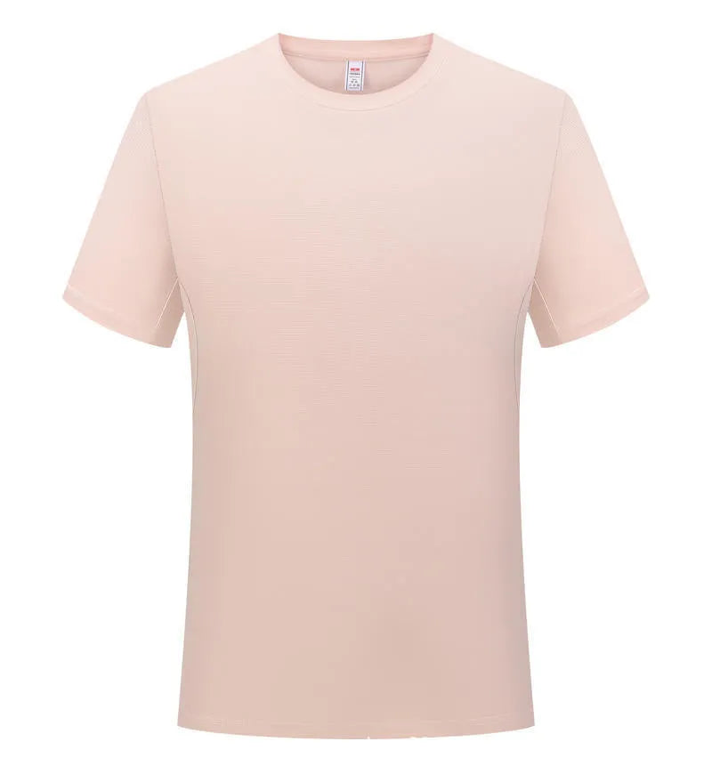 Men's loose-fit polyester sports t-shirt in multiple colour options